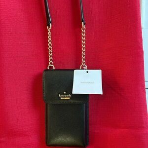 Kate Spade mini purse/telephone purse with three credit card holding areas.